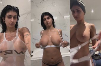 Thumbnail for Mia Khalifa Post Shower Video Leaked